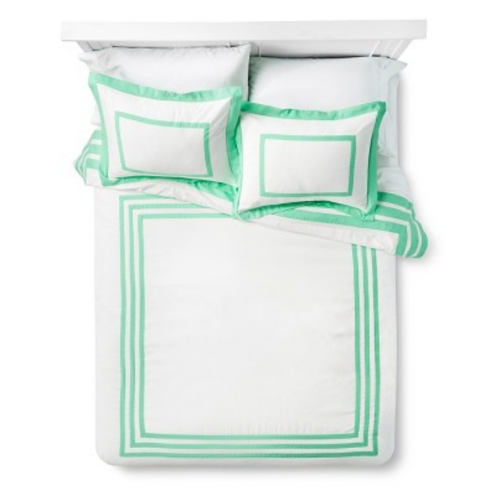 Twin XL Twin Comforter Set 2 Piece Mint BNWT